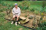 With his cactus